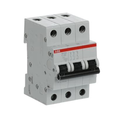 INT TERMOMAGNETICO RIEL DIN 3P 20A 120/240V 6KA CURVA C