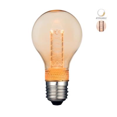 LAMP LED FILAMENTO A19 E27 2W 127V 20K ATEN TRANSP TECNOLITE