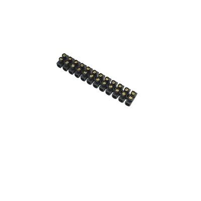 REGLETA CONEXION NYLBLOC 12P 4MM2 24A NEGRO
