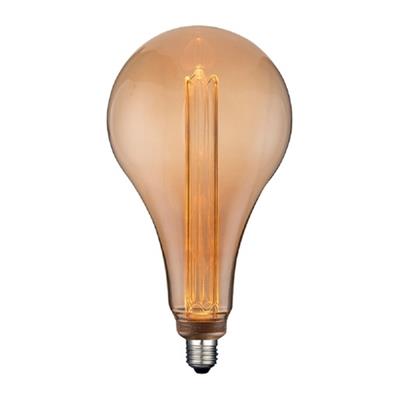 LAMP LED FILAMENTO A16 E27 3W 127V 20K ATEN AMBAR TECNOLITE