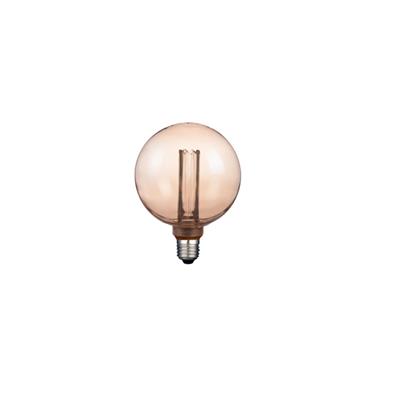 LAMP GLOBO LED FILAMENTO E27 3W 127V 20K ATEN AMBAR AHIL