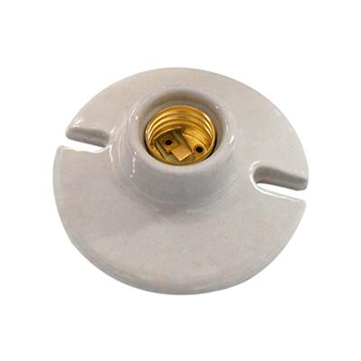 PORTALAMPARA BASE REDONDA 102MM LATON