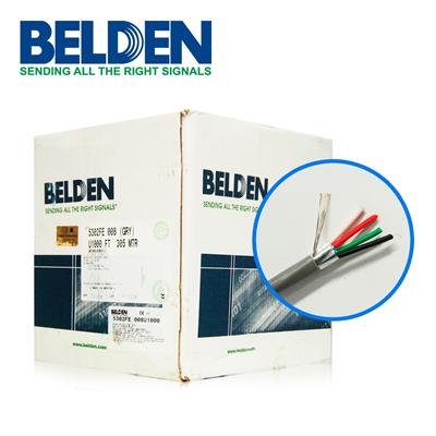 CABLE AUDIO/SEG 4 CONX18 AWG STRAND BLIND BOBINA 305M GRIS