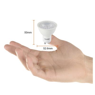 LAMP LED GU10 5W 100-127V 27-65K ATEN BCO SMART
