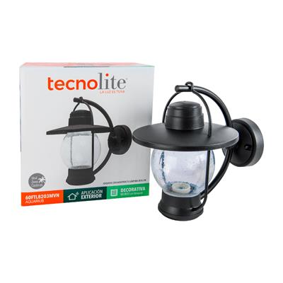 LUM EXT SOB MURO E27 100-240V S/LAMP NGO AQUARIUS TECNOLITE