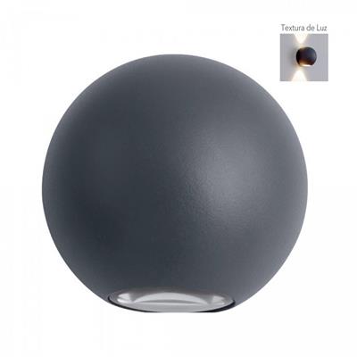 LUM EXT SOB MURO LED 4W 100-240V 30K IP54 NGO VERITATE II