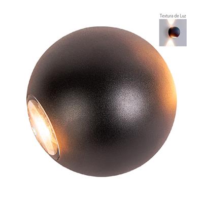 LUM EXT SOB MURO LED 4W 100-240V 30K IP54 NGO VERITATE II