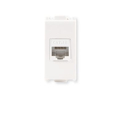 TOMA DE COMPUTO JACK RJ45 1M 8 H CAT5E BLANCO ALPHA