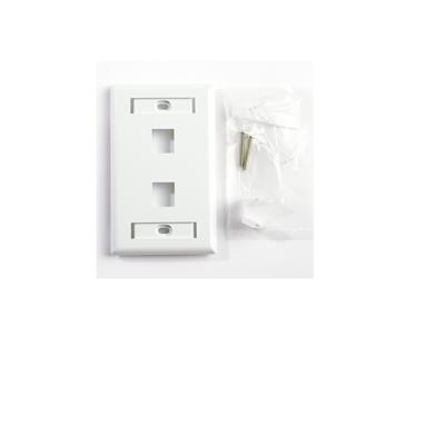 PLACA MODULAR DUPLEX KEYCONNECT BCO