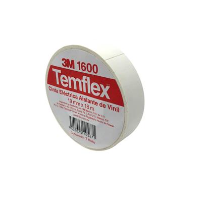 Cinta de aislar Temflex 1600, negra, CT1600 3M