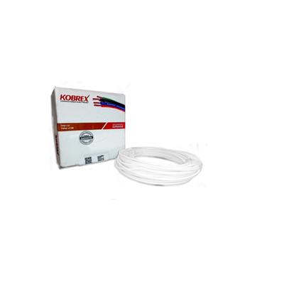 CABLE THW 10 AWG 600V CARR 10HM BLANCO COBRE KOBREX