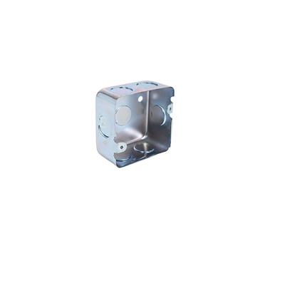 CAJA CUADRADA GALVANIZADA DE 1PG