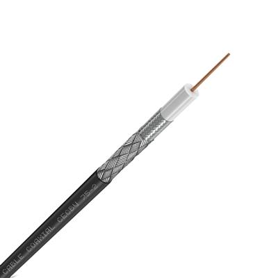 COAXIAL CATV 59/U MALLA AL 40PC 20AWG NEGRO