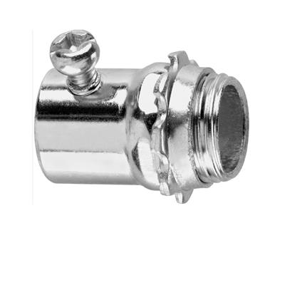 CONECTOR PARED DELGADA C/TORNILLO   3/4"