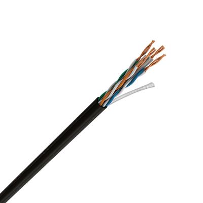 CABLE UTP CAT 6 NEGRO PARA EXTERIORES CON GEL