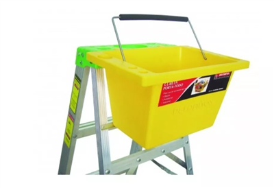 CUBETA PARA ESCALERA PORTATODO PELDANIO 38X25X21CM AMAR