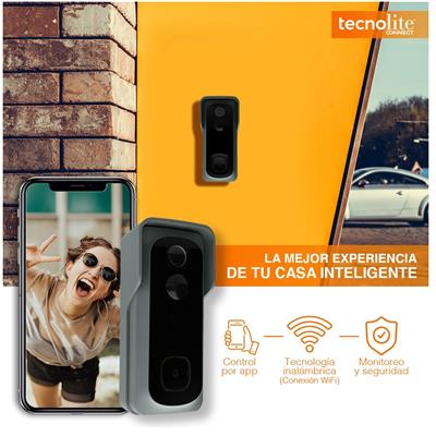 TIMBRE VISION NOCTURNA WIFI 1080P 5V AUDIO 2 VIAS RECEPTION