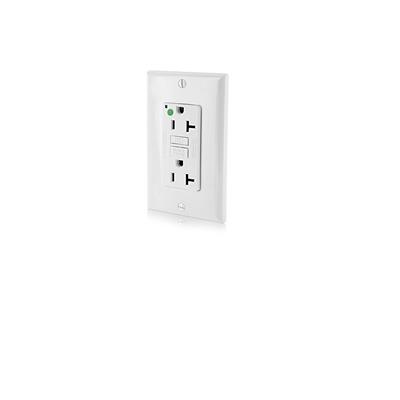 CONTACTO DUPLEX POLARIZADO C/PROT DE FALLA A TIERRA ICFT 20A