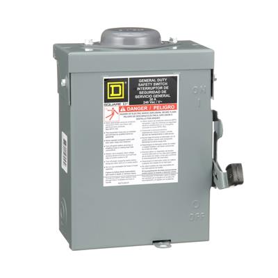 INTERRUPTOR SEG 2P 30A 240V NEMA 3R  AR