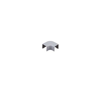 CODO PLANO DE PVC 90G P/CANALETA 20X20MM BLANCOO