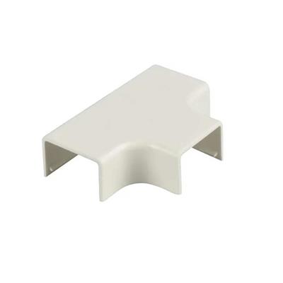 SECCION T DE PVC P/CANALETA 20X20MM BLANCO