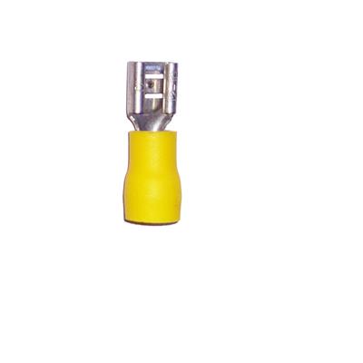 TERM PLANA HEMBRA 12-10 AWG AMAR 1/4PG KOBAN