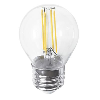 LAMP LED BOMBILLA RADON G45 FIL ATEN 4.5W E27 27K