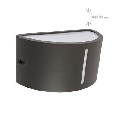 LUM EXT/ARB MURO 15W 100-240V 30K S/LAMP RAUCH TECNO