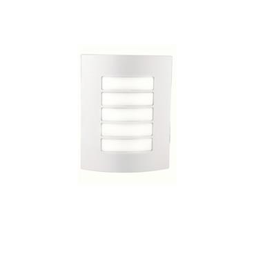 LUM EXT/ARB MURO 15W 100-240V BCO S/LAMP TURIN TECNO