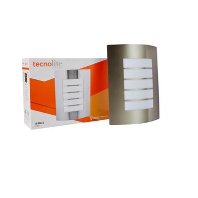 LUM EXT MURO 15W 100-240V SATIN S/LAMP TURIN TECNO