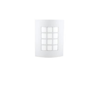 LUM EXT MURO 15W 100-240V BCO S/LAMP TURIN I TECNO