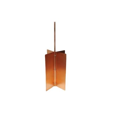 REHILETE DE COBRE T/FISICA 30X40 CM TOTAL GROUND (SOLDADO)