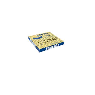 FLEJE ACERO INOX DE 19MM CAL 26 30.5 MTS