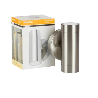 LUM EXT/ARB MURO LED 9W 100-127V 30K SATIN ENCKE TECNO