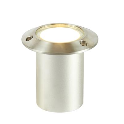 LUM EXT/EMP PISO LED 5W 100-240V 30K SATIN ADANA TECNO