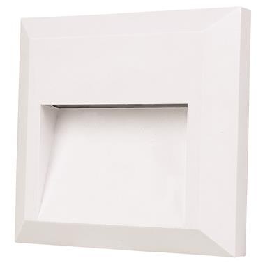 LUM EXT/ARB MURO LED 1W 100-127V 40K BCO ASHAN I TECNO