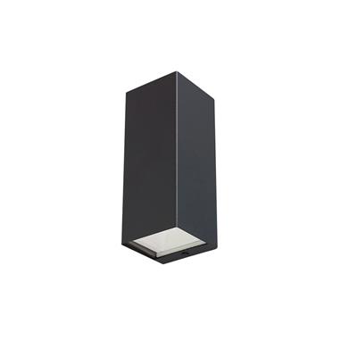 LUM EXT/ARB MURO LED 9W 30K GRIS HYADUM TECNO