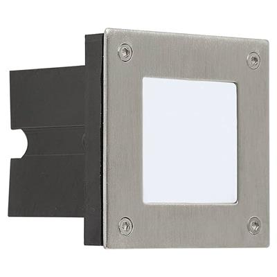 LUM EXT/EMP MURO LED 0.6W 100-127V 30K SATIN CERDENIA TECNO