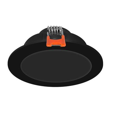 LUM EMP TECHO LED 6W 110130W 120G 30K ATEN NEGRO ILUMILEDS