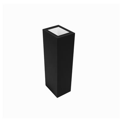 LUM SOBREPONER MURO LED 5W 100-240V 30K NEGRO IP65 S