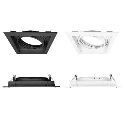 DIF CUAD DIRIG POLICARBONATO BCO P/AR111 C/CONECTOR GU10
