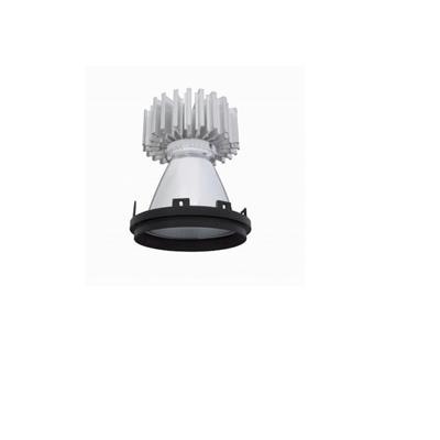 CAMPANA REFLECTOR P/LOZA BCO 10CMS BAFLE NGRO