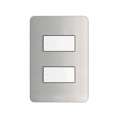 PLACA 2M ALUMINIO NATURAL C/CHASIS DE ALUMINIO