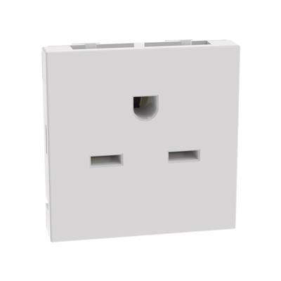 TOMACORRIENTE NEMA 6-15R 2P+T 15A 127-250V 2MOD BLANCO