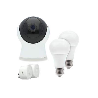 KIT DOMESTICO 2 LAMPS CAMARA 2 SMART PLU