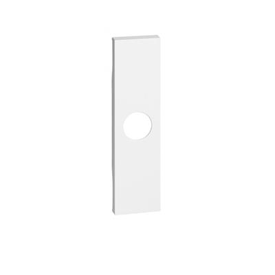 CUBRETECLA CONECTOR TV 1MOD COLOR BLANCO