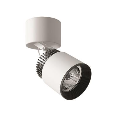 LUM CILINDRO A CANOPE C12 S 12W 100-305V 45° 40K NEGRO