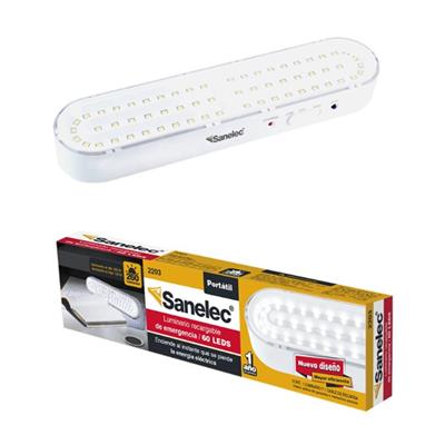 Lampara de emergencia en led modelo MEBSUTA I recargable en luz de