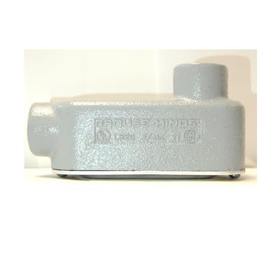 CONDULET LB SERIE 9 CON TAPA DE 19.0MM