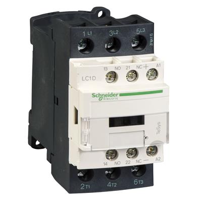 CONTACTOR MAG 3P 25A 1NA-1NC BOB/24 VCD
